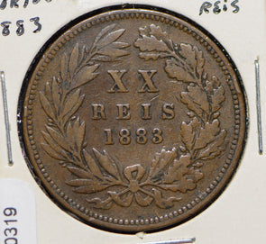 Portugal 1883 20 Reis  150319 combine shipping