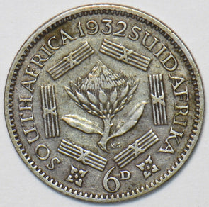 South Africa 1932 6 Pence 151432 combine shipping