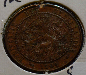 Netherlands 1904 2 1/2 Cents N0001 combine shipping