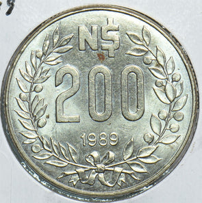 Uruguay 1989 200 Pesos 198497 combine shipping