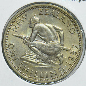 New Zealand 1957 Shilling 197933 combine shipping