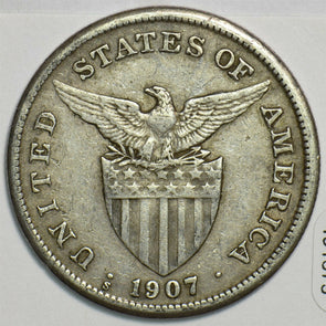 Philippines 1907 Peso 491373 combine shipping