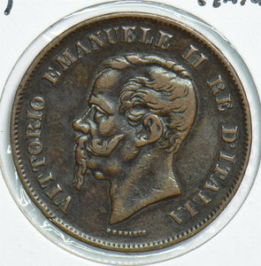 Italy 1861 5 Centesimi 198128 combine shipping