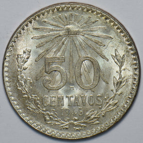 Mexico 1945 50 Centavos Eagle animal 193543 combine shipping