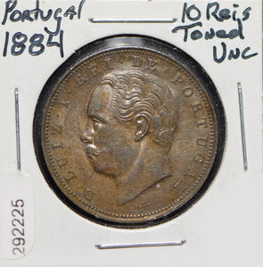 Portugal 1884 10 Reis  292225 combine shipping