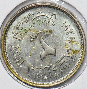 Egypt 1938 2 Mils 296228 combine shipping