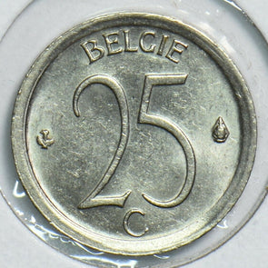 Belgium 1971 25 Centimes 0 904422 combine shipping