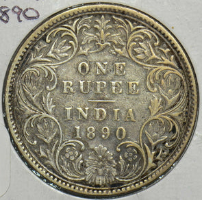 British India 1890 Rupee 240719 combine shipping