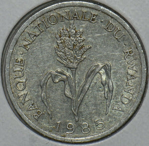 Rwanda 1985 Franc 152063 combine shipping