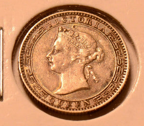 C0075 Ceylon 1895  25 Cents   combine shipping