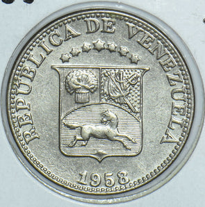 Venezuela 1958 12 1/2 Centimos Horse animal 291423 combine shipping