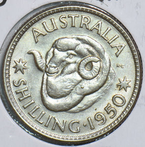 Australia 1950 Shilling Ram 198852 combine shipping