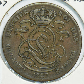 Belgium 1837 5 Centimes Lionanimal 240916 combine shipping