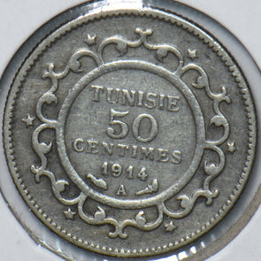 Tunisia 1914 50 Centimes 294189 combine shipping