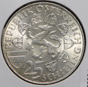 Austria 1959 25 Schilling Dragon animal  150224 combine shipping