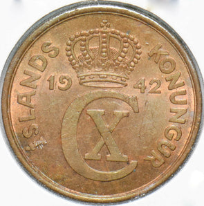 Iceland 1942 5 Aurar 192363 combine shipping