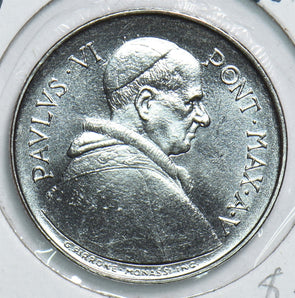 Vatican 1967 50 Lire Horse animal Gem BU 198663 combine shipping