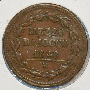 Vatican 1848 Baiocco 491023 combine shipping