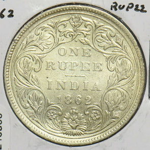 India British 1862 Rupee 0 240800 combine shipping