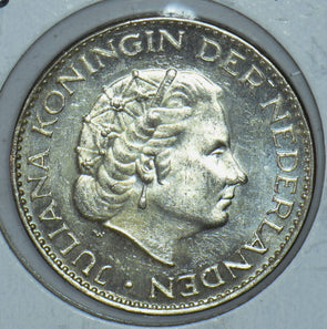 Netherlands 1965 Gulden Lion animal 150439 combine shipping