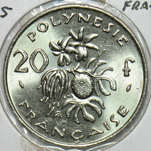 French Polynesia 1975 20 Francs 196890 combine shipping
