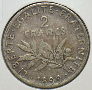 France 1899 2 Francs 240088 combine shipping