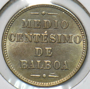 Panama 1907 1/2 Centesimo 490959 combine shipping