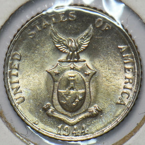 Philippines 1944 10 Centavos Eagle animal UNC 294913 combine shipping