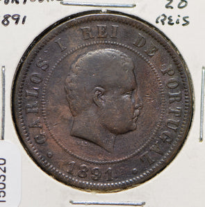 Portugal 1891 20 Reis  150320 combine shipping