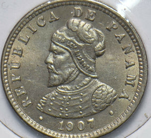 Panama 1907 1/2 Centesimo Eagle animal 292592 combine shipping