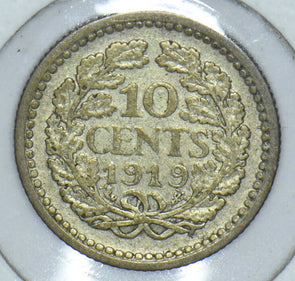 Netherlands 1919 10 Cents 190814 combine shipping