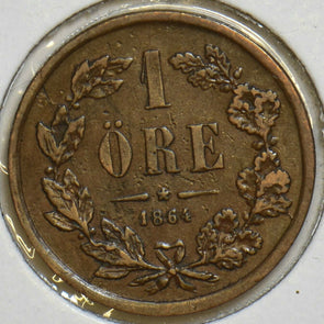 Sweden 1864 Ore 240708 combine shipping