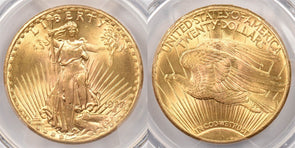 1927 $20 Saint Gaudens Gold Double Eagle PCGS MS64 PC1480
