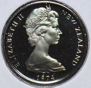 New Zealand 1974 5 Cents Tuatara animal 902559 combine shipping