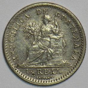 Guatemala 1894 1/2 Real Bird animal 240751 combine shipping