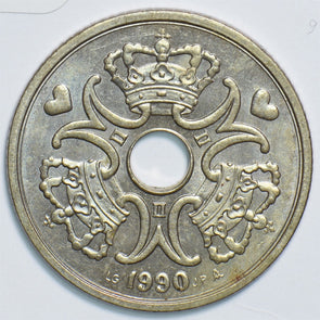 Denmark 1990 5 Kroner 241015 combine shipping