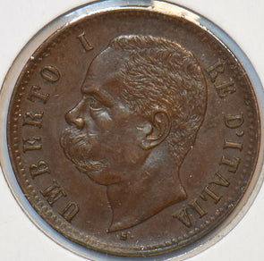 Italy 1897 2 Centesimi 295390 combine shipping