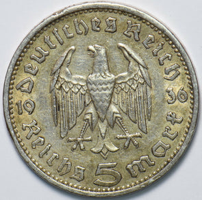 Germany 1936 5 Mark Eagle animal 240155 combine shipping