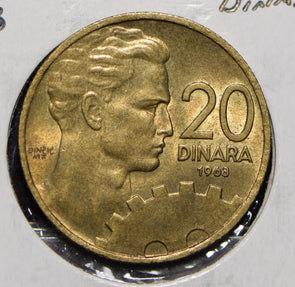 Yugoslavia 1963 20 Dinara  292051 combine shipping
