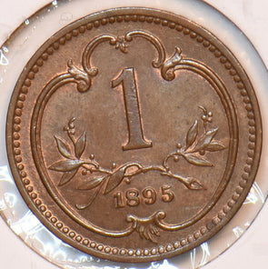 Austria 1895 Heller Eagle animal 194854 combine shipping