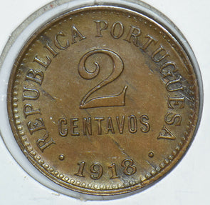 Portugal 1918 2 Centavos 191664 combine shipping