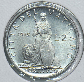 Vatican 1963 2 Lire 241071 combine shipping