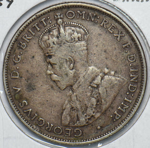 Australia 1934 2 Shillings Kangaroo animal Emu Florin 193525 combine shipping