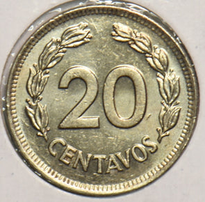 Ecuador 1974 20 Centavos 198966 combine shipping