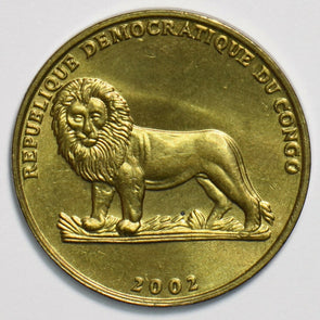 Congo 2002 Franc Lionanimal Turtle 197842 combine shipping
