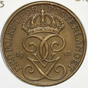 Sweden 1913 5 Ore 240471 combine shipping