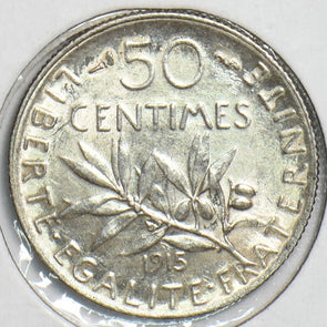 France 1915 50 Centimes 240528 combine shipping