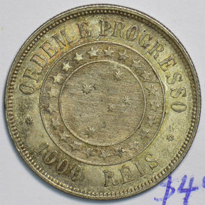Brazil 1889 1000 Reis 491402 combine shipping