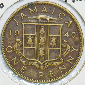 Jamaica 1940 Penny 153800 combine shipping