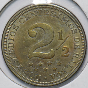 Panama 1907 2 1/2 Centesimos 292622 combine shipping